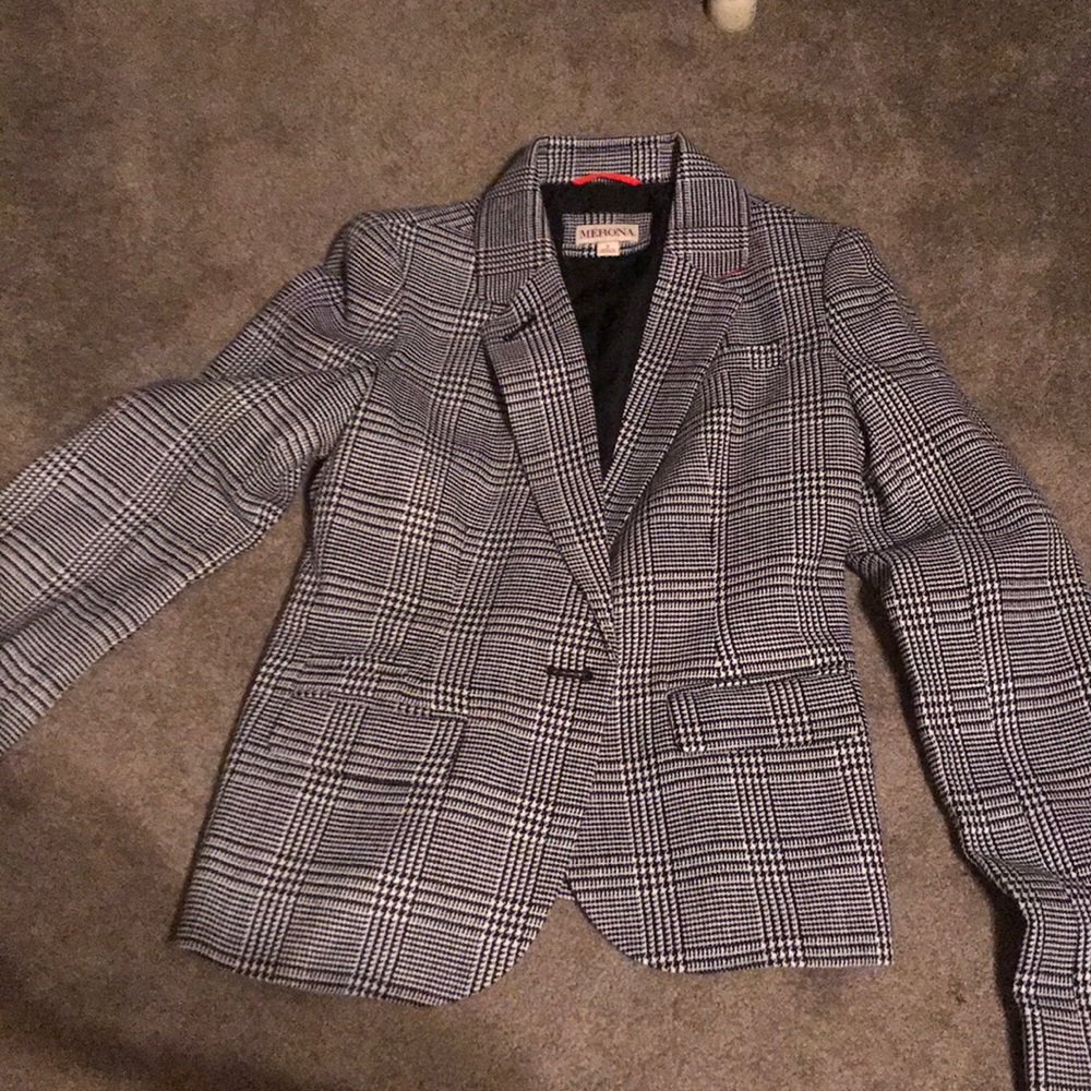 Blazer, black and white